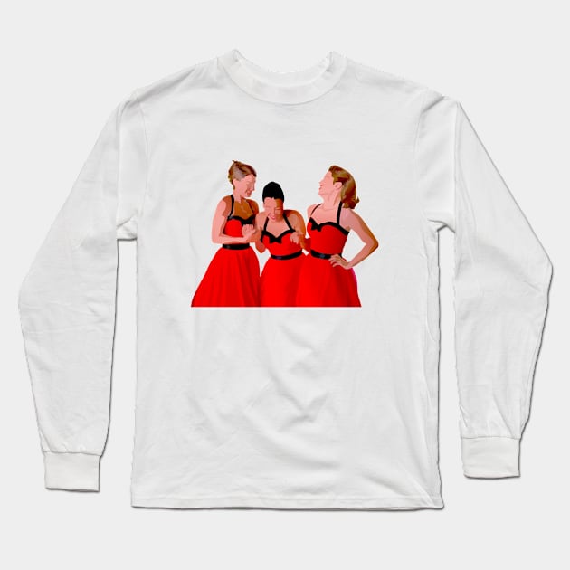 Unholy Trinity Long Sleeve T-Shirt by sadieillust